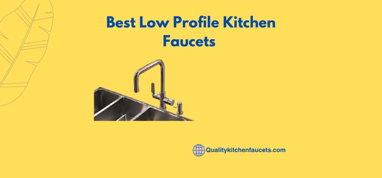 Best Low Profile Kitchen Faucets 