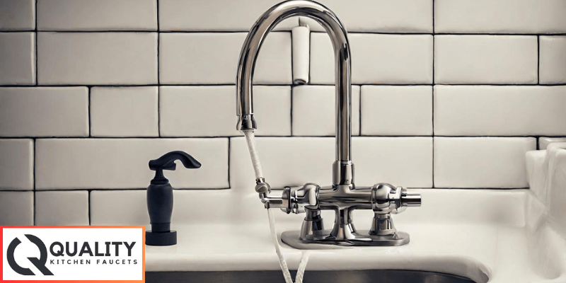 Is there air trapped in the pipes? Try running the faucet for a few seconds when turning it on daily to clear any trapped air.