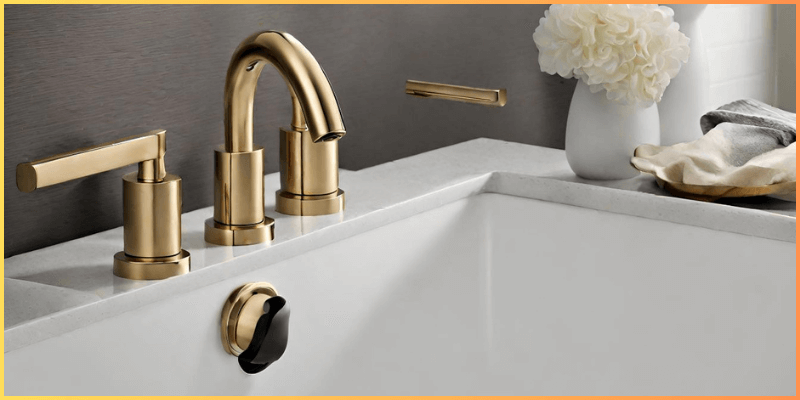  Delta Faucet Trinsic Gold with captivating