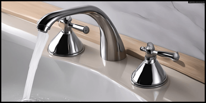 2 Handles basin Faucet,  Stainless Steel, RB1060